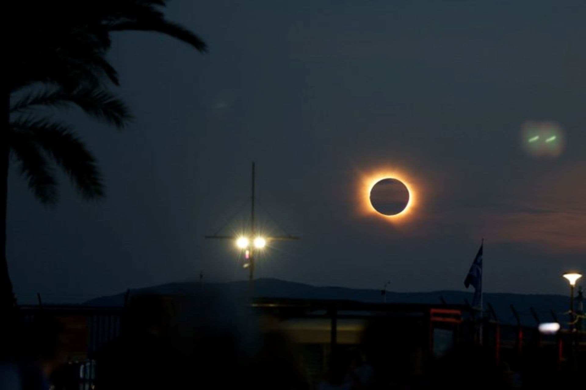 Rare solar eclipse darkens regions worldwide