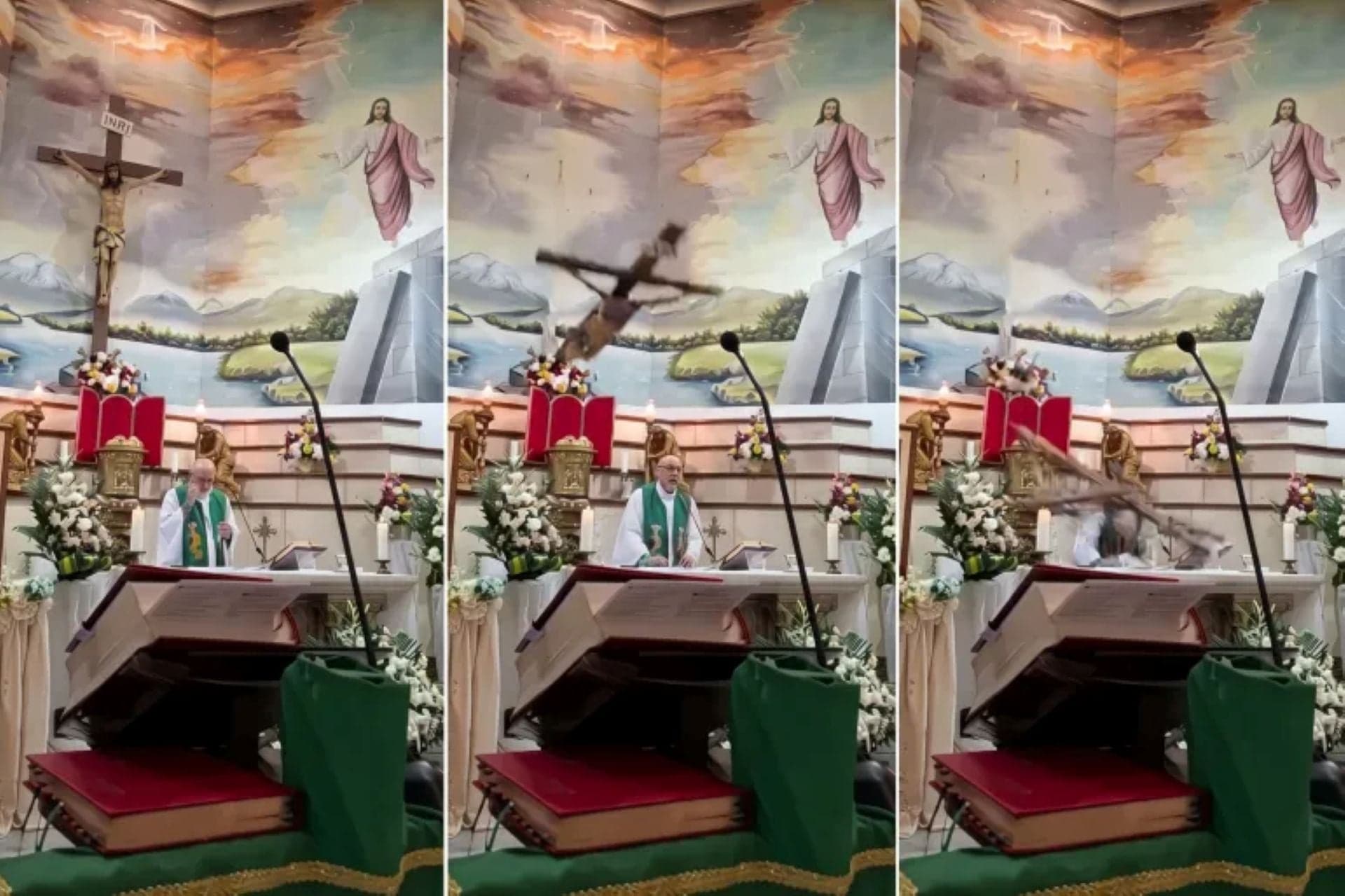 Priest passes away on live stream