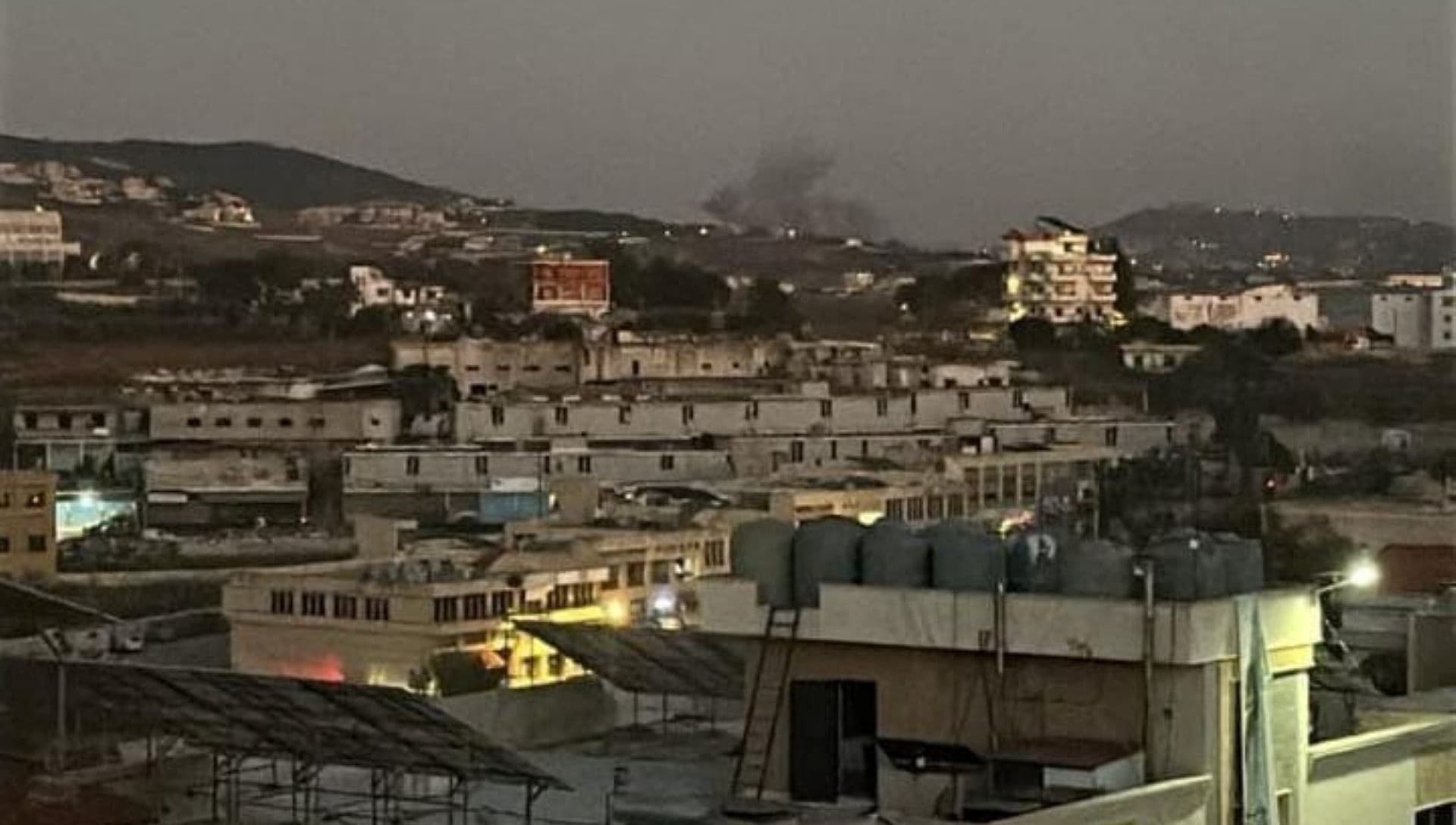 انفجار كبير في كفرتبنيت وقصف عنيف بالجنوب