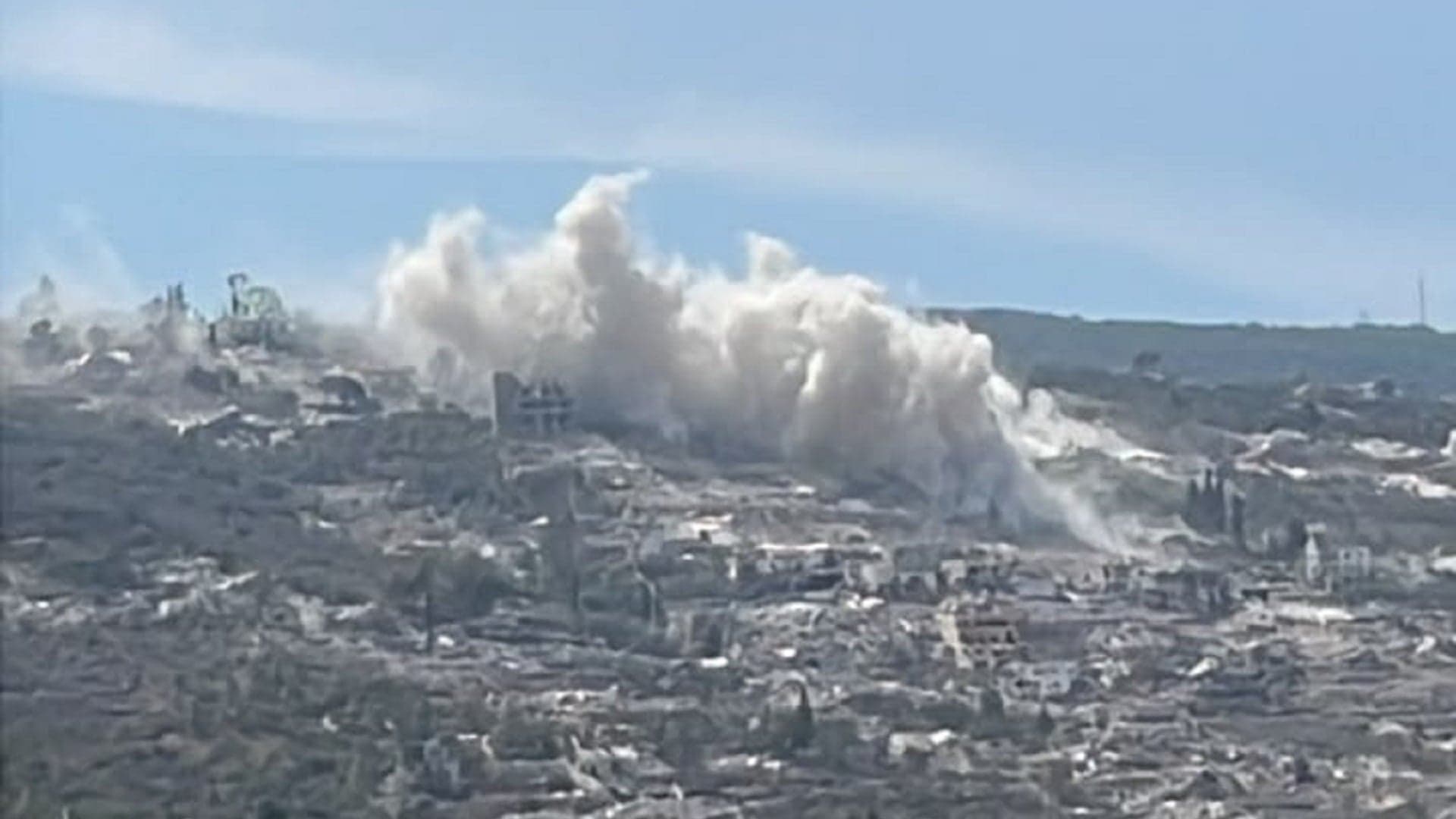 Al-Mansouri Faces Airstrikes and Explosion