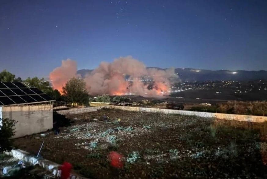 Ground clashes and airstrikes intensify in the south