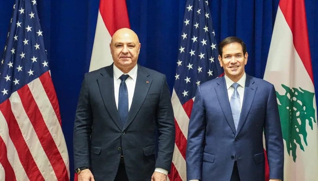 Aoun Discusses Research Priorities with Rubio