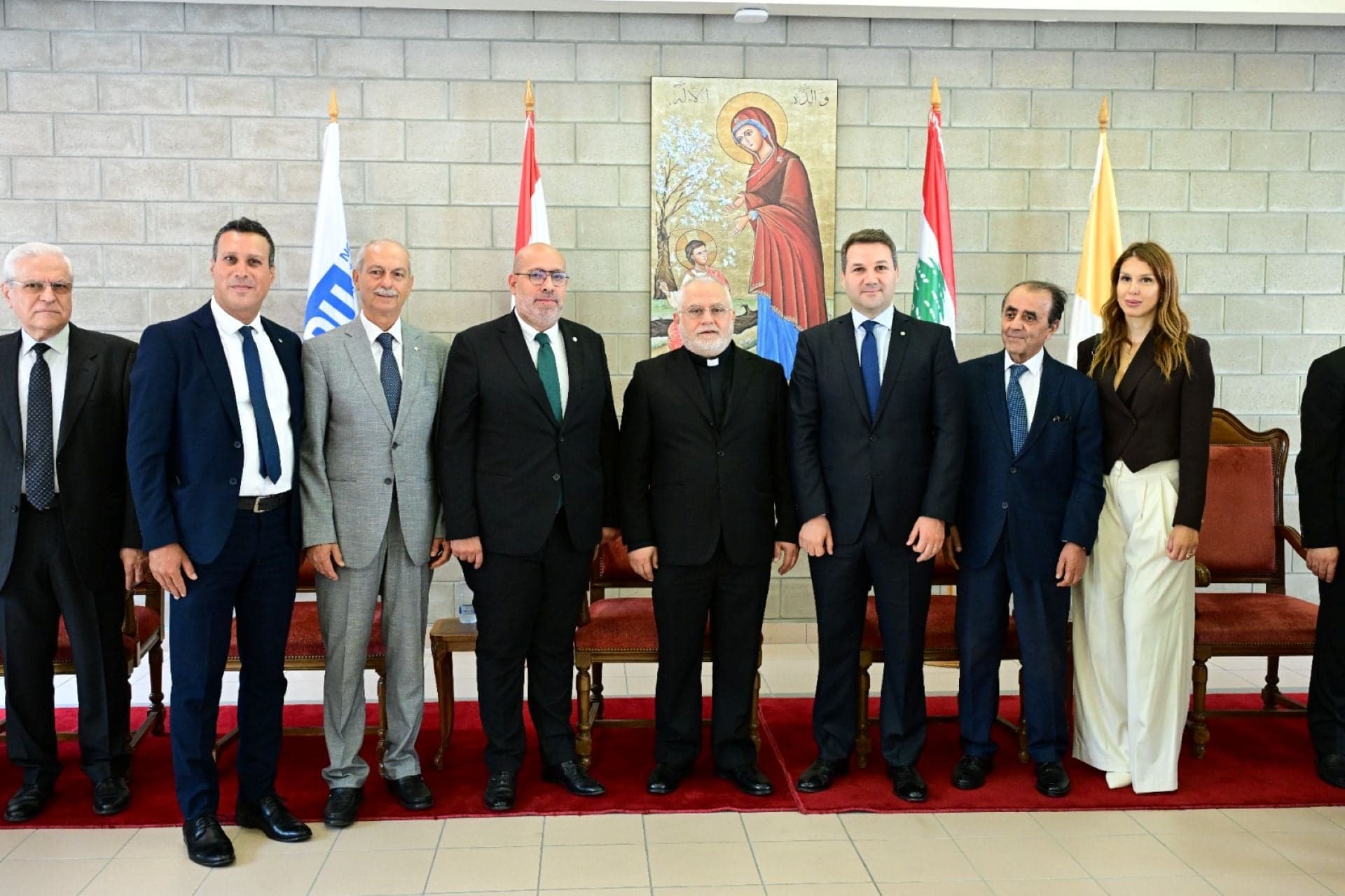 Kataeb Leader Congratulates Father Naji Khalil