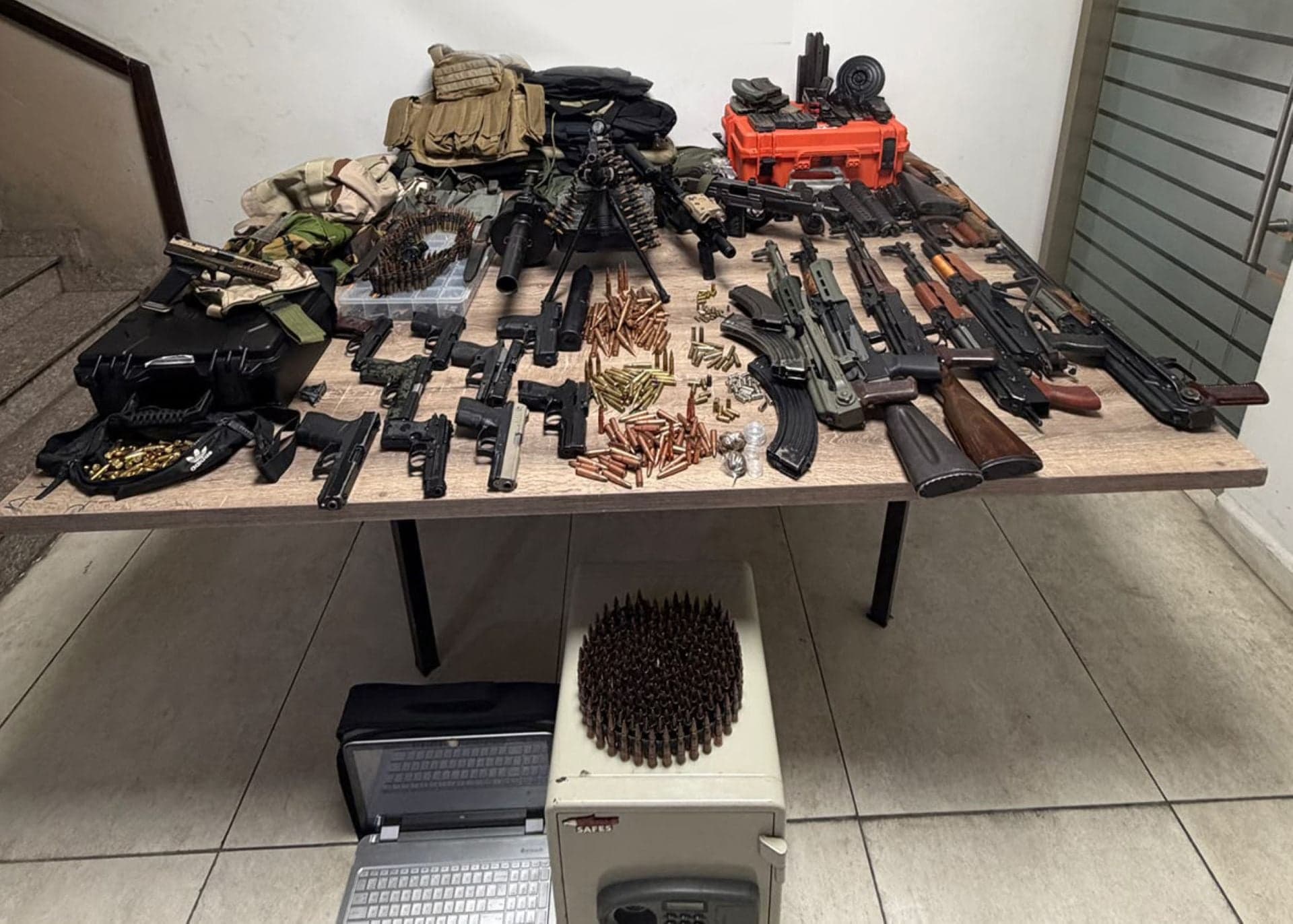 Weapons Confiscated in Bashamoun