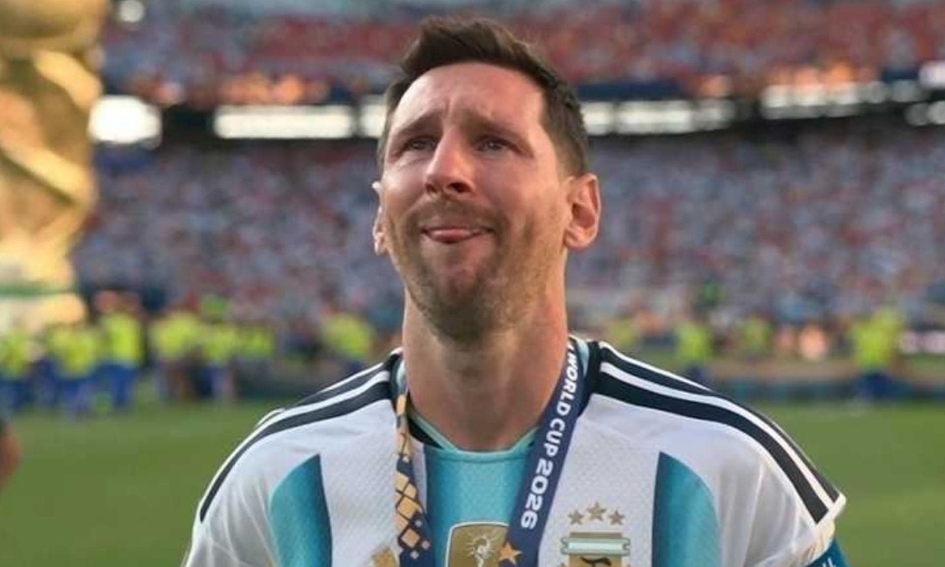 Messi leaves 2026 World Cup final emotionally