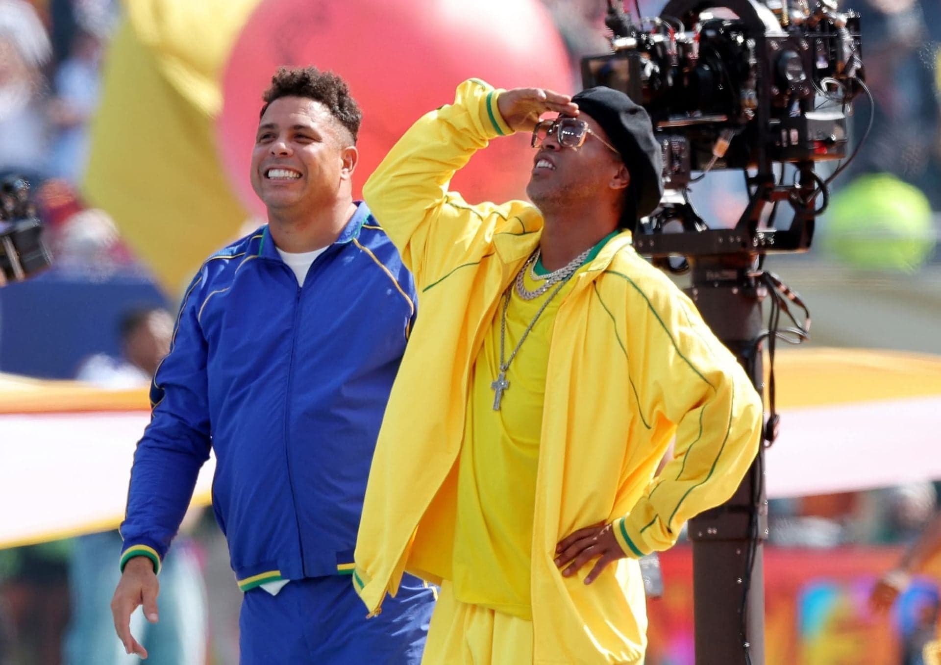 Brazilian Legend Joins Madonna at World Cup Final