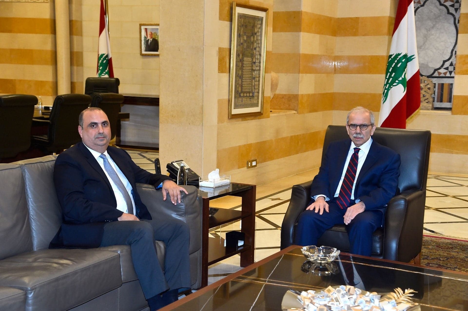Discussion with Shatila on Beirut Airport plan