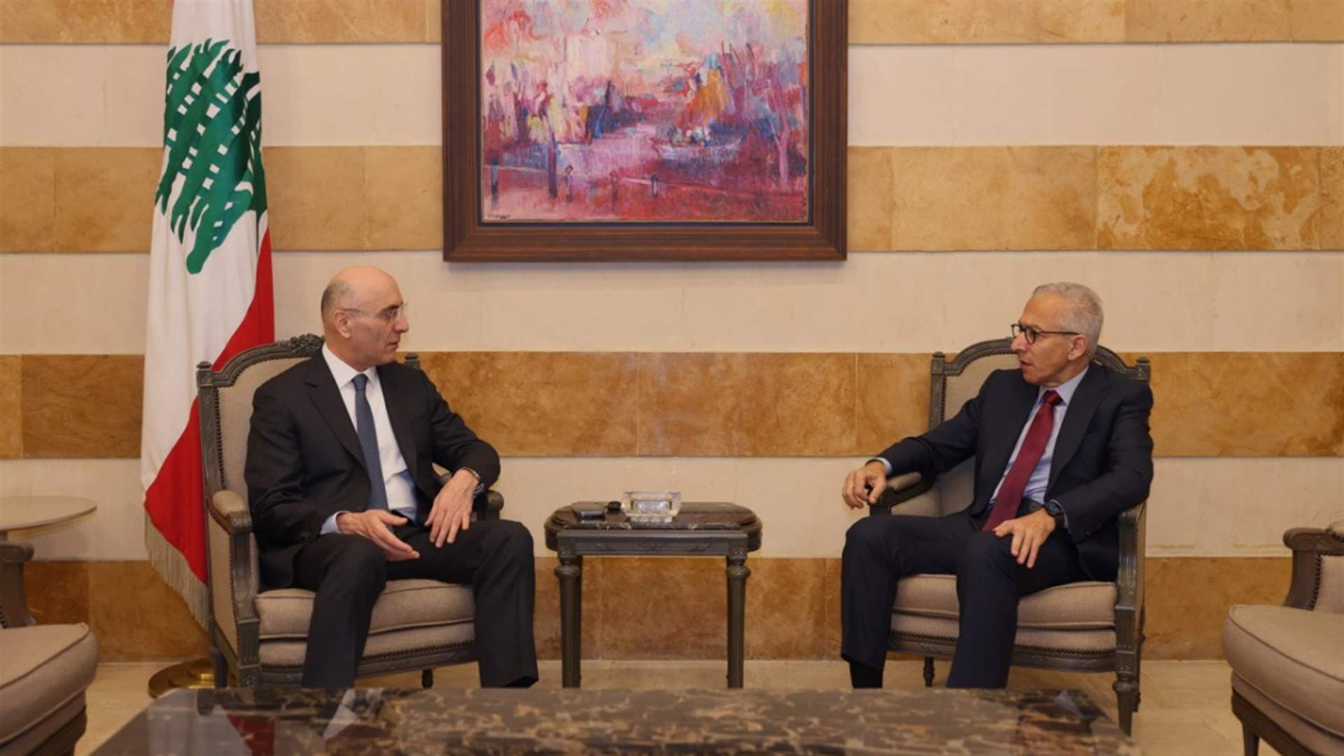 الحجار والبساط يؤكدان تعزيز التنسيق لصادرات لبنان للخليج