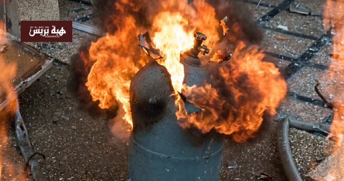 Gas cylinder explosion at Al-Ayada dairy