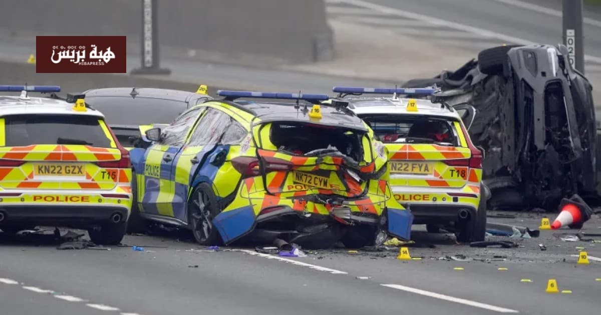 وفاة 7 أشخاص في حادث تصادم ببريطانيا