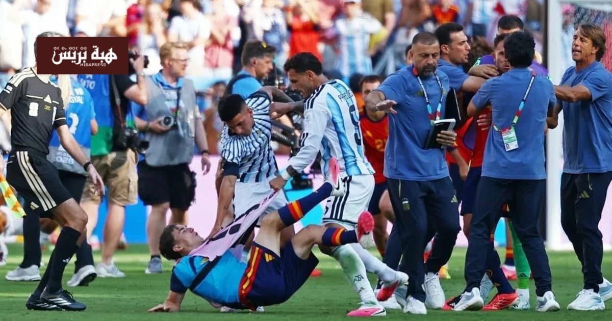 فيفا يعاقب الأرجنتين بعد نهائي المونديال