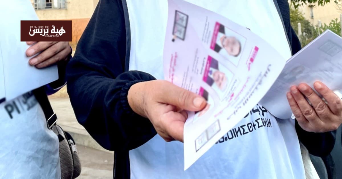 عمال يعملون في حملات انتخابية بدون تأمين