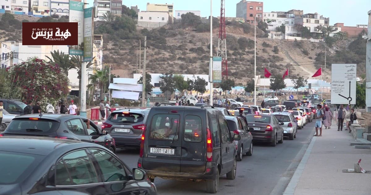 أكادير.. طرق مشلولة في ذروة الصيف وعدة استياء متزايد