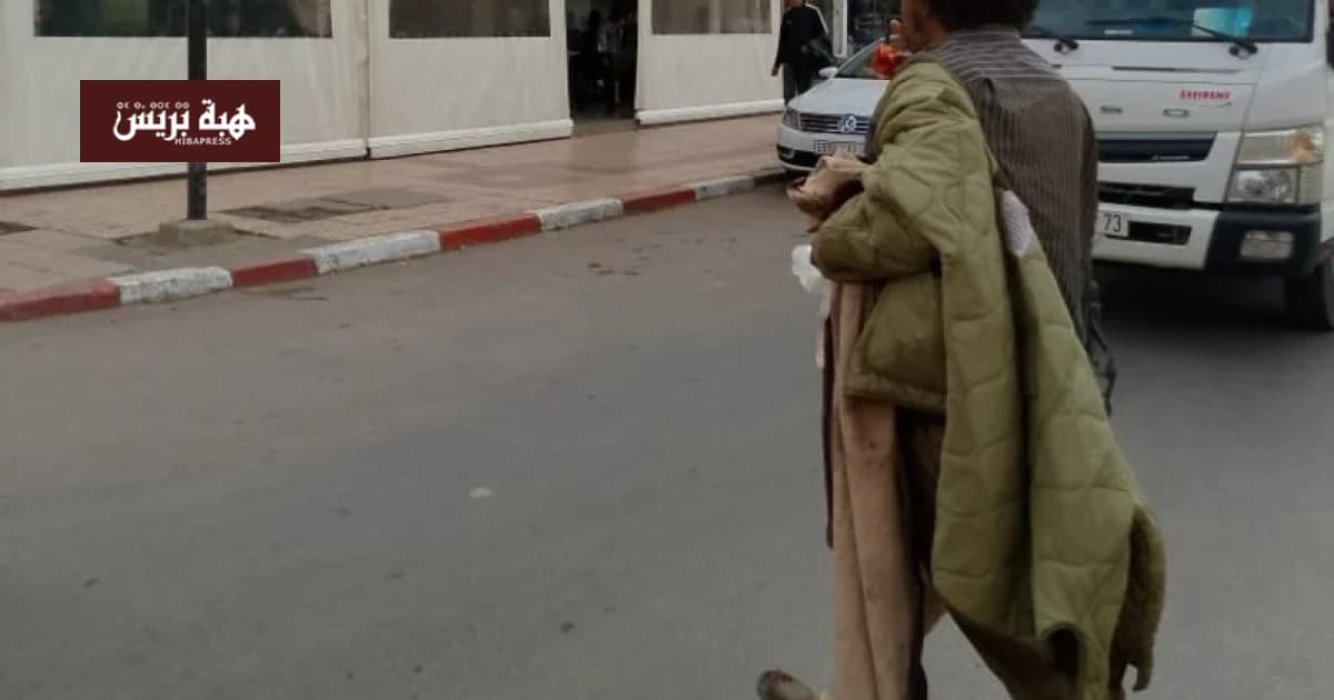 مريض نفسي يثير قلق حي الأمل في العيون