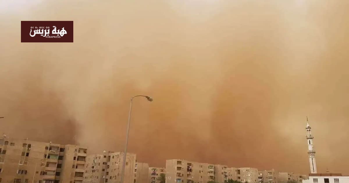 Today’s Weather: Thunderstorms and Dust