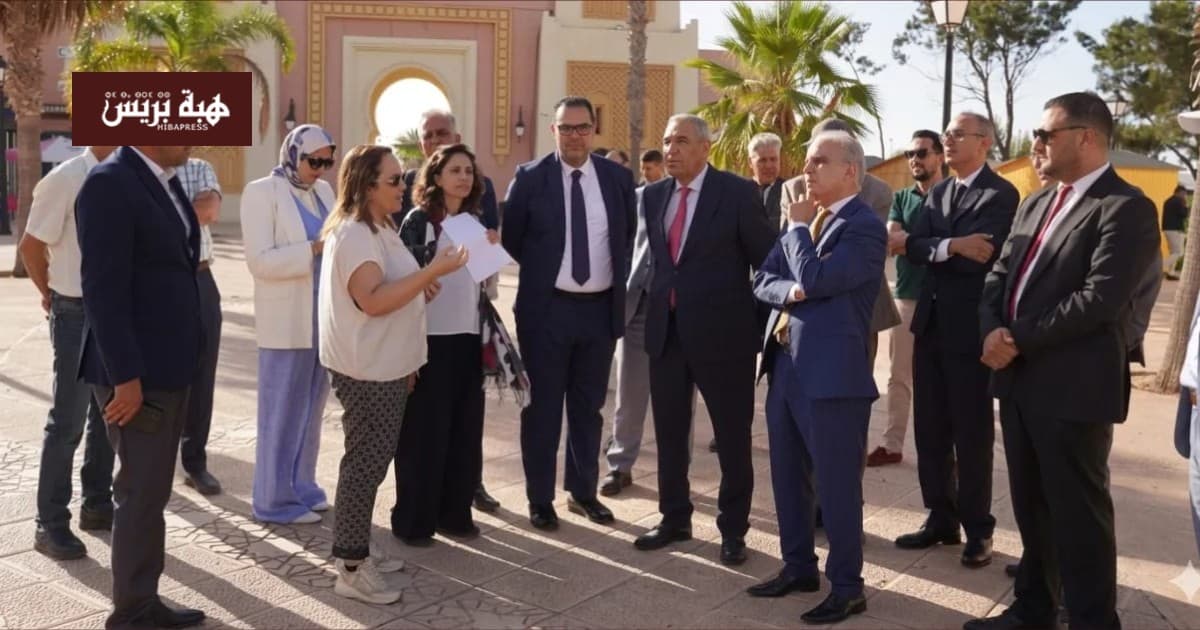 Officials and investors review Saidia master plan