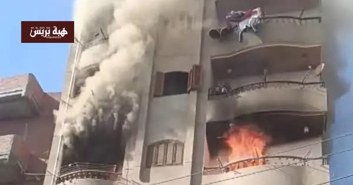 حريق في منزل مهاجرين بأشدكة