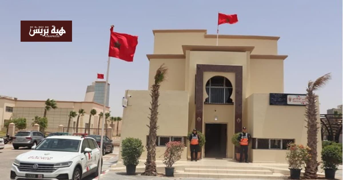 العيون تباشر العمل في المقر الجديد للدائرة الثالثة للأمن