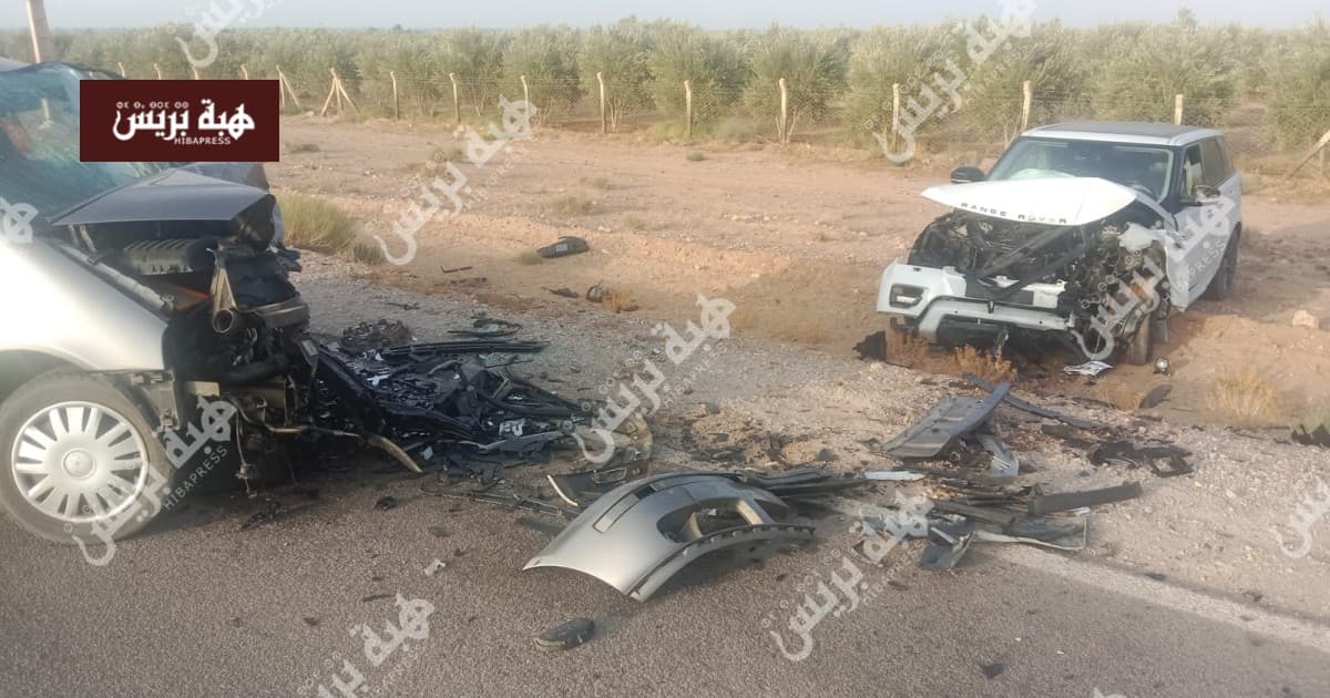 حادث في جرسيف يتسبب في وفاة شاب وإصابة أسرته
