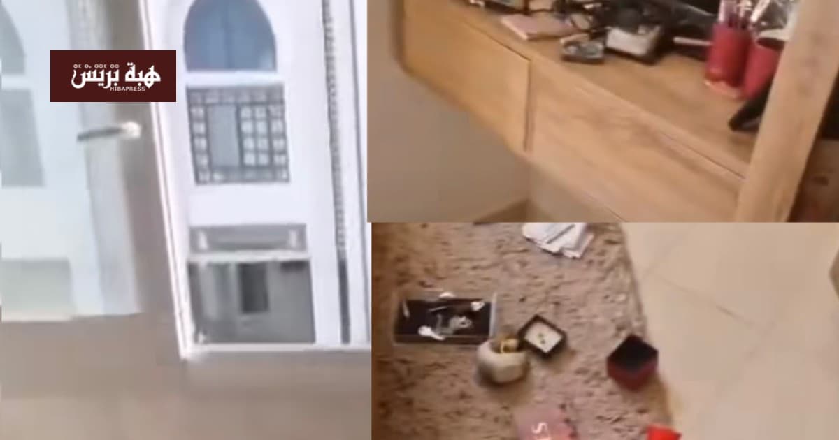 لص يسرق ممتلكات سيدة في طنجة