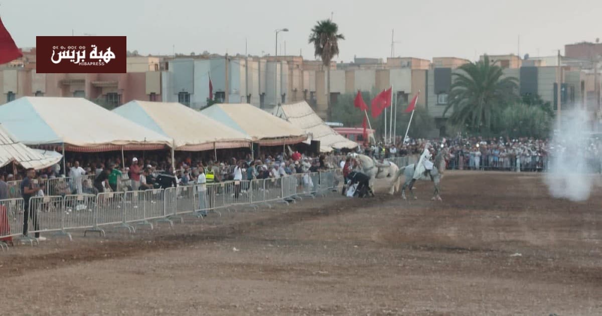 Oujda Knights Hurt During Sidi Yehia Fest