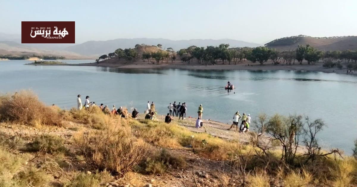 Rescue at Lalla Takarkost Dam in El Haouz