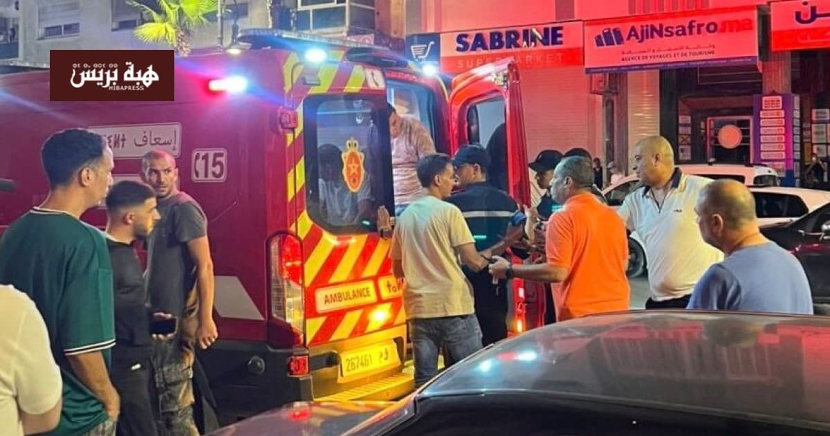سقوط فتاة من شرفة بمنطقة طنجة
