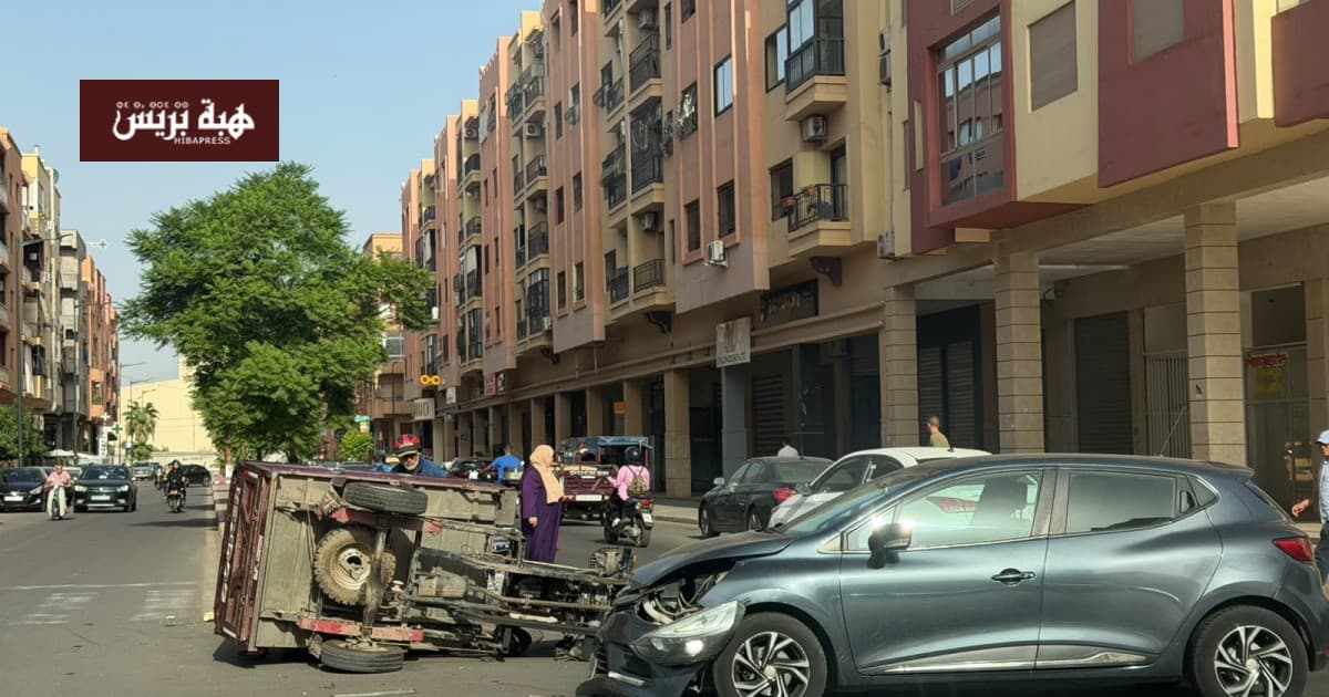 Marrakech Vehicle-Tricycle Crash