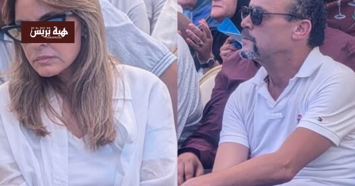 الجيراري يوضح أن صورته مع فاطمة خير مفبركة