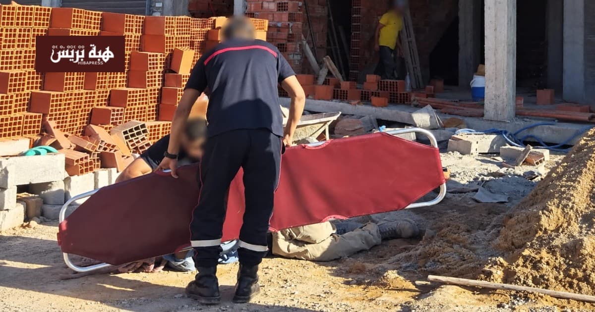 جرسيف.. سقوط عامل بناء وإصابته بجروح خطيرة