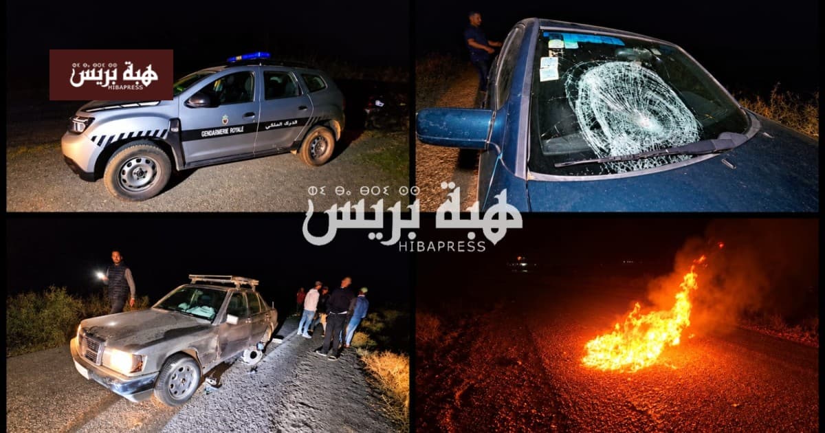 الدريوش حادثة تيسلي تودي بحياة مسن