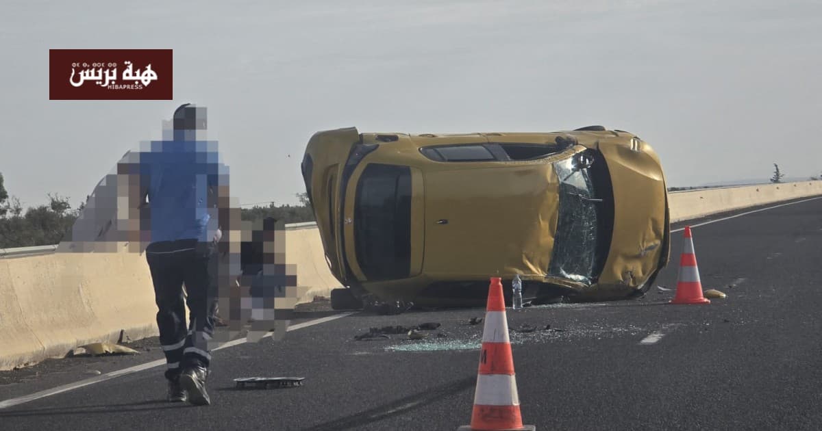 Jrabay Highway Crash Near Oujda