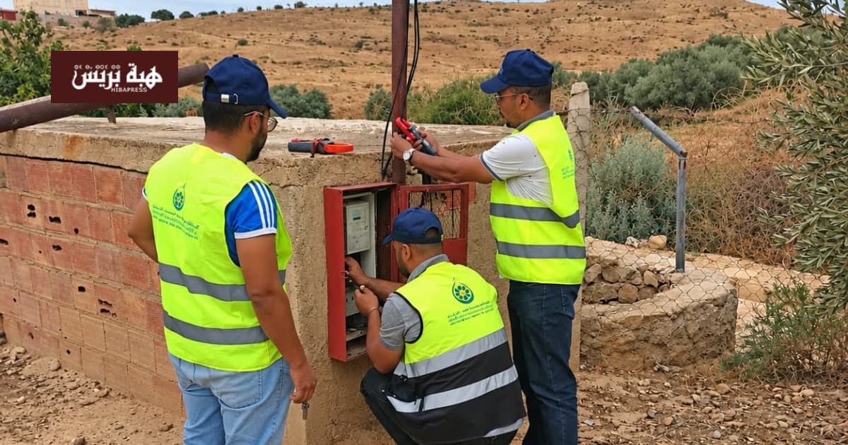 حملة لمراقبة عدادات الماء والكهرباء في جرسيف