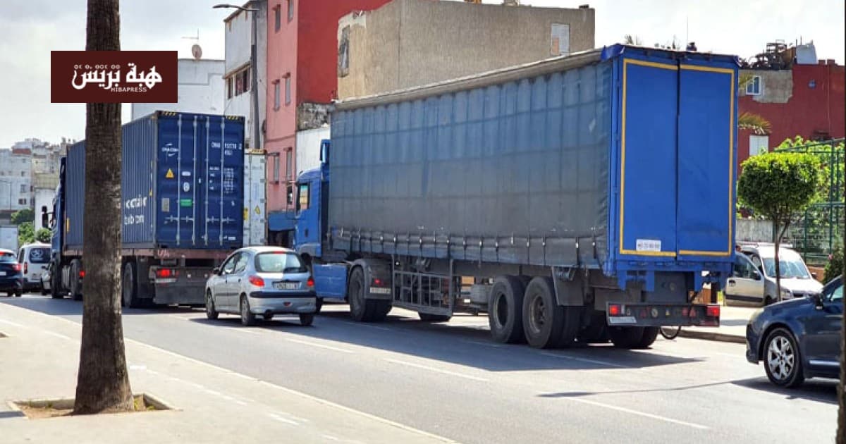 جماعة الدار البيضاء تحدد أوقاتا لشاحنات المدينة