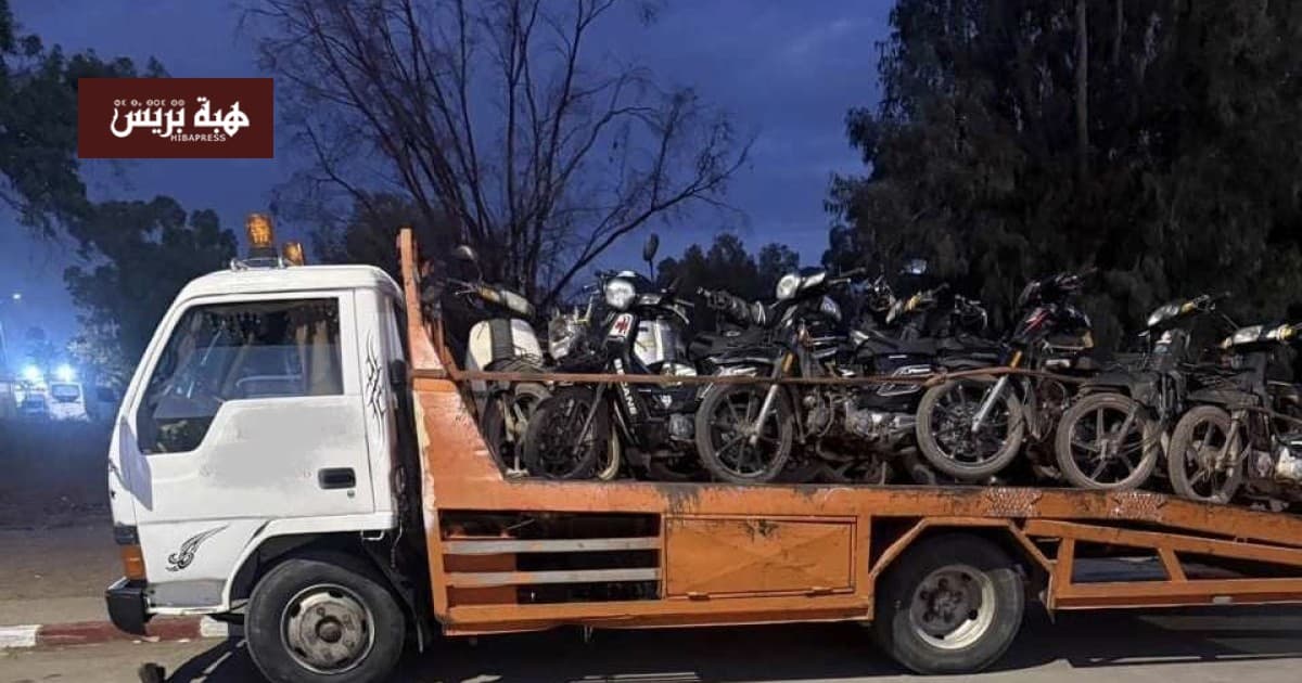 حملة أمنية في الدروة لحجز دراجات مشبوهة وتوثيق المواطنين