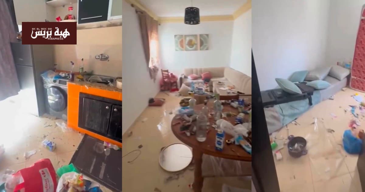 سيدة تستعيد شقتها بمرتيل وتجدها في حالة صادمة