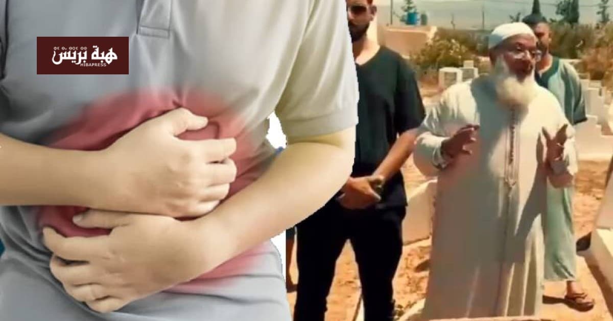 نداء مؤثر من والد الشاب المتوفى في قضية شبه التسمم بالناظور على قبر ابنه