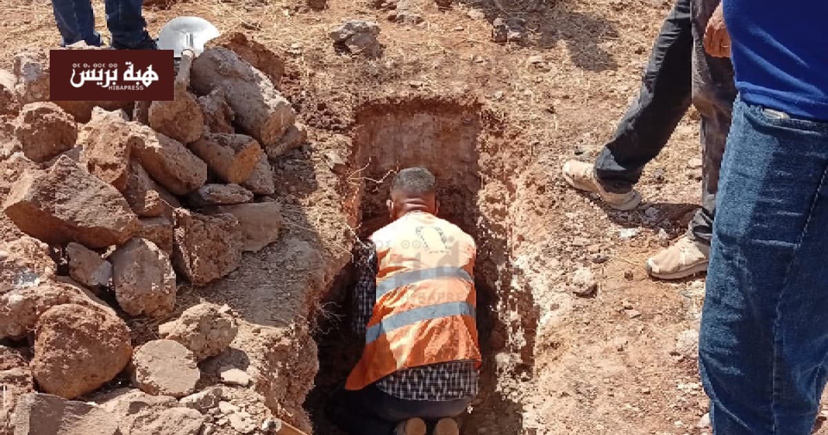 عثور على هيكل بشري كامل في الناظور
