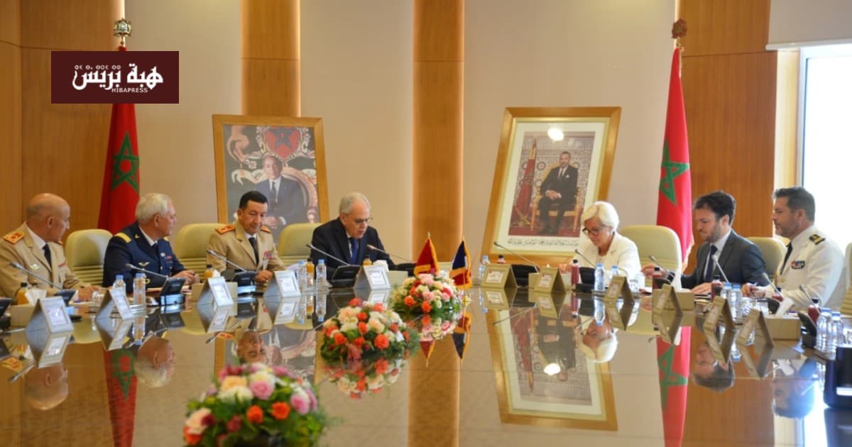 Lodey Receives French Minister of Armed Forces and Veterans by Royal Instructions