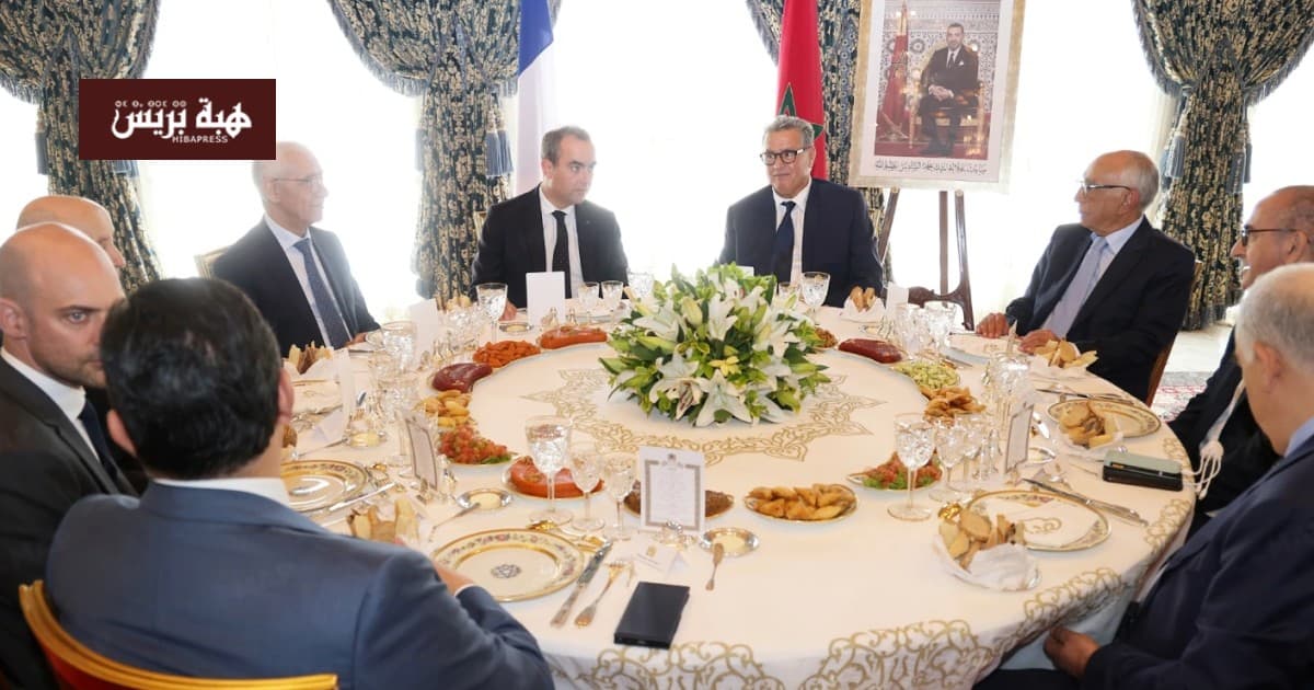 King hosts luncheon honoring French Prime Minister and delegation