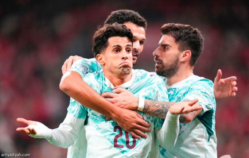 غياب رونالدو.. البرتغال تفوز على الدنمارك