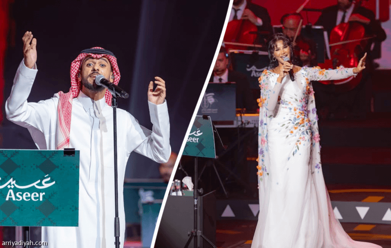 Ayeed and Umaima host Asir's night event
