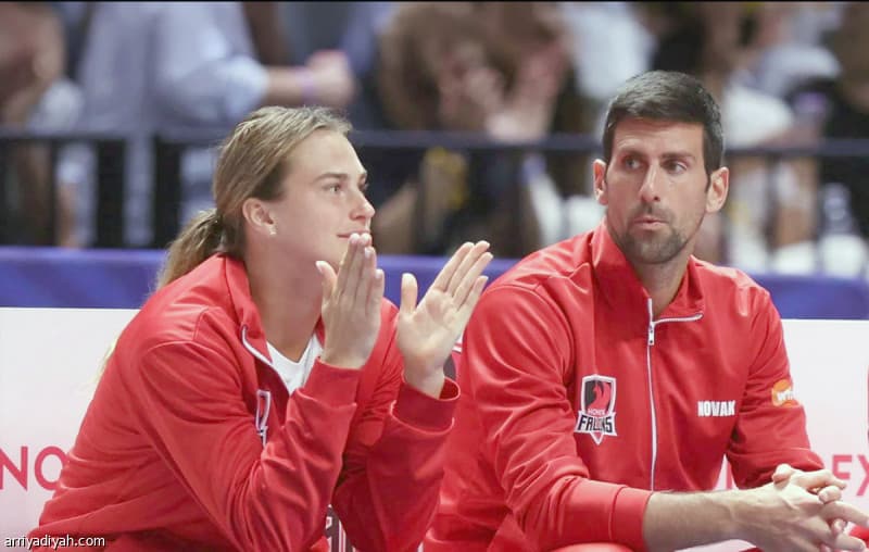 Sabalenka and Djokovic top doubles ranking