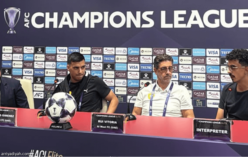 Vitoria comments on Al-Qadsiah and match conditions