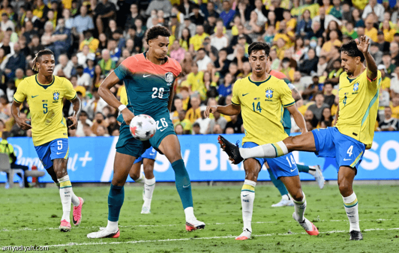 Brazil holds Australia to a draw