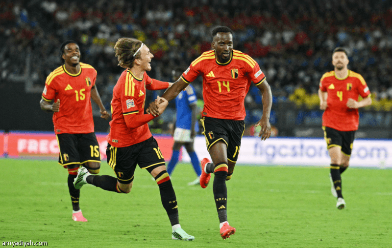 Belgium beats Mancini in opener