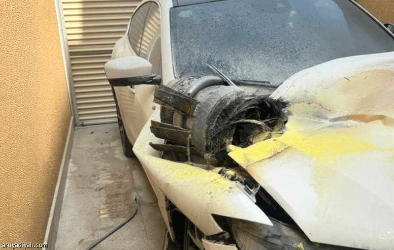 الدفاع المدني يكشف عن سقوط شظايا وإصابات