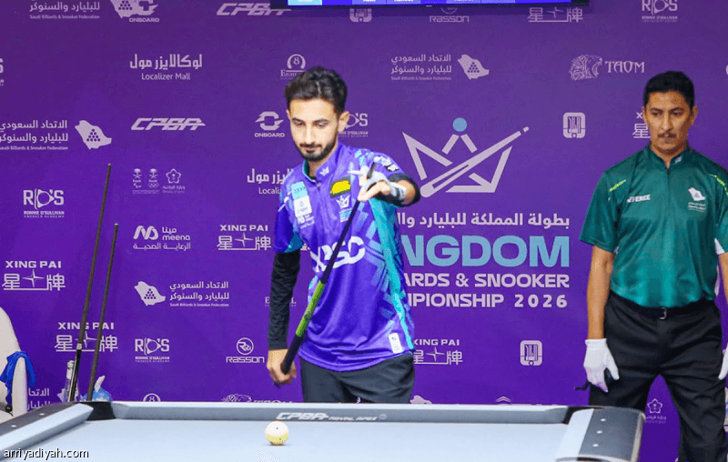 Al-Amoudi wins two billiards titles
