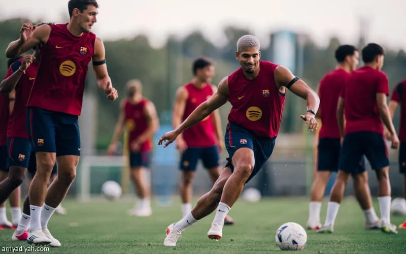 برشلونة يوقف مباراة المغرب