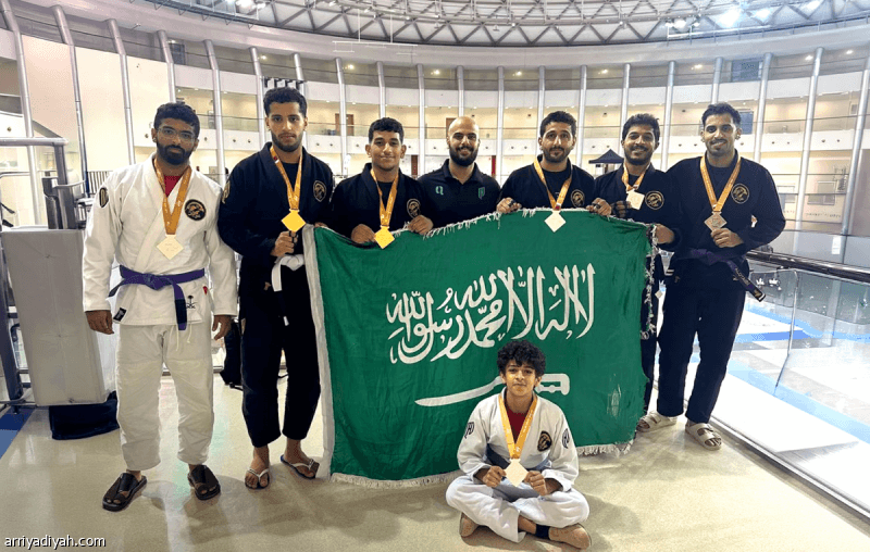 7 ميداليات لقدساوية في الجوجيتسو قطر